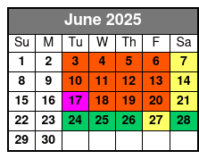 David at Sight & Sound Theatres Branson Standard Seating June Schedule