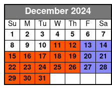 Trail of Lights December Schedule