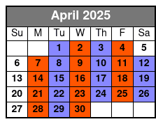 SIX April Schedule
