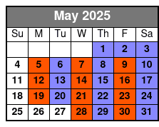 SIX May Schedule