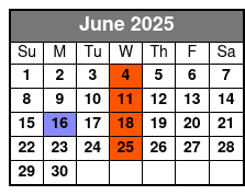 Carpenters Once More June Schedule