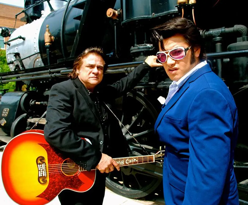 Elvis Orbison And Cash Tribute